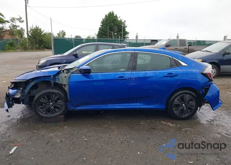 2018 Honda Civic Ex from USA, damaged, VIN SHHFK7H50JU228191